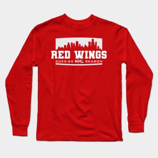 Red Wings Hockey 2023-24 Long Sleeve T-Shirt